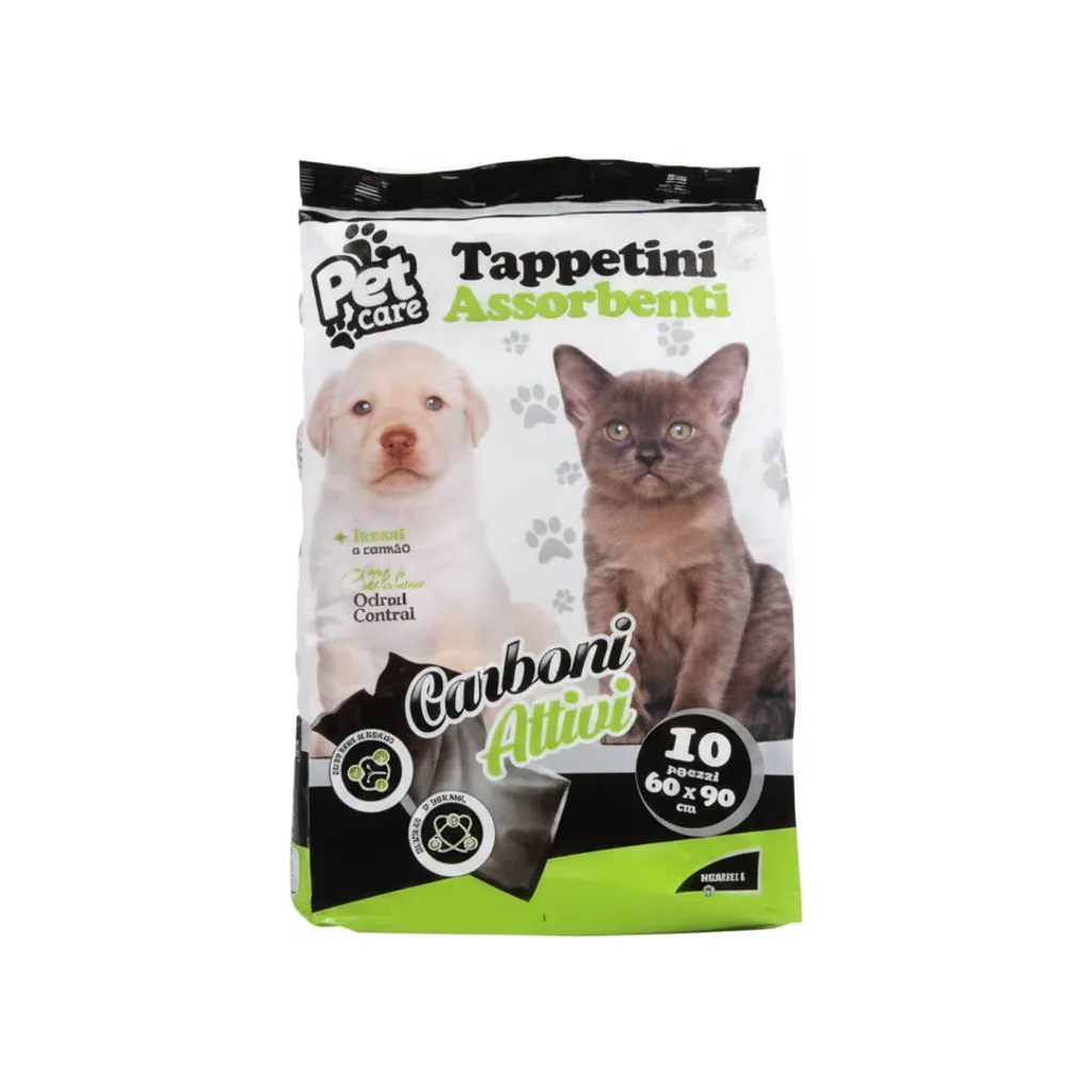 TAPPETINI ANIMALI 60X90 CARBONI PET CARE