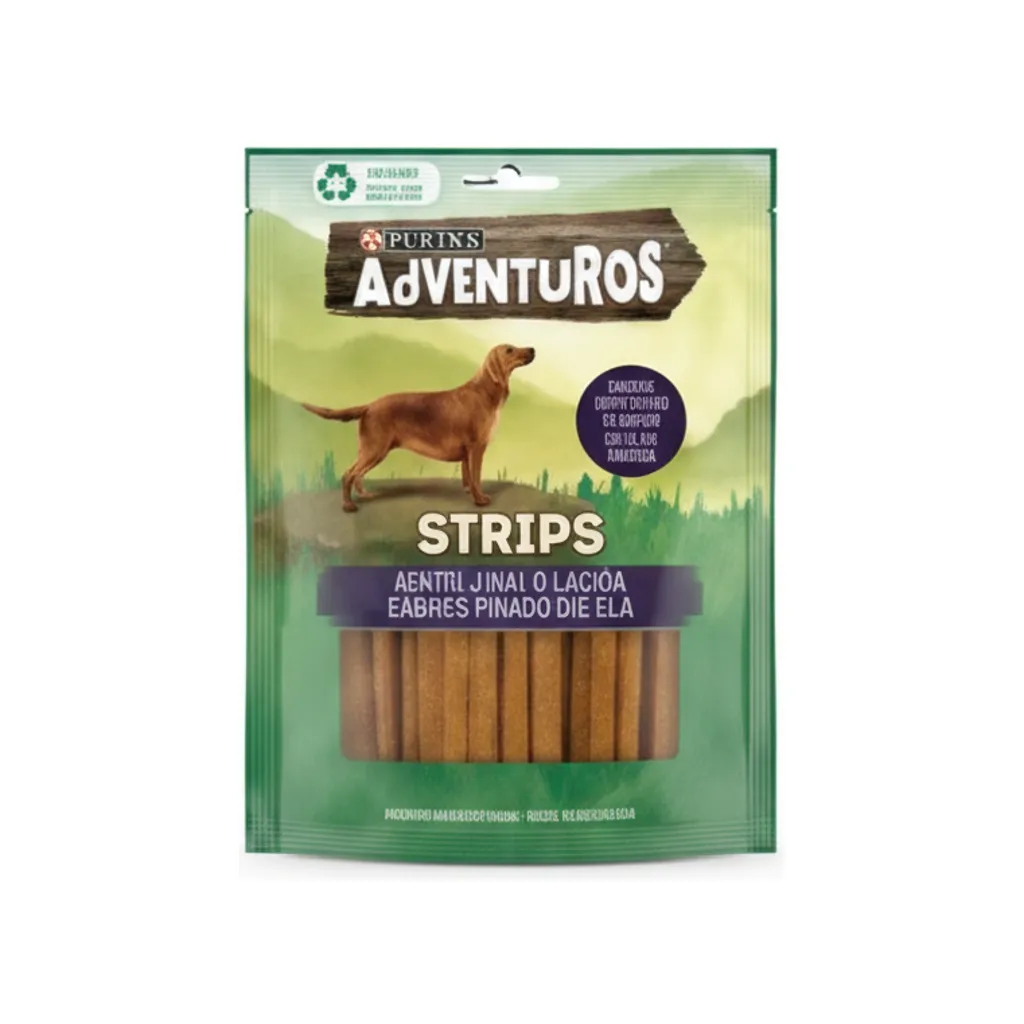 PET FOOD ADVENUTUROS STRIPS GR 90