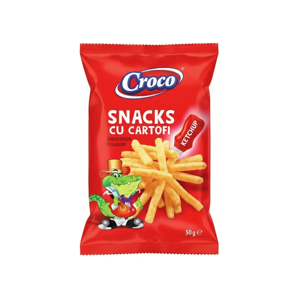 CROCO SNACK CU CARTOFI GR50