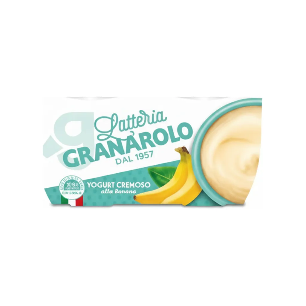 GRANAROLO YOGURT BANANA GR125X2