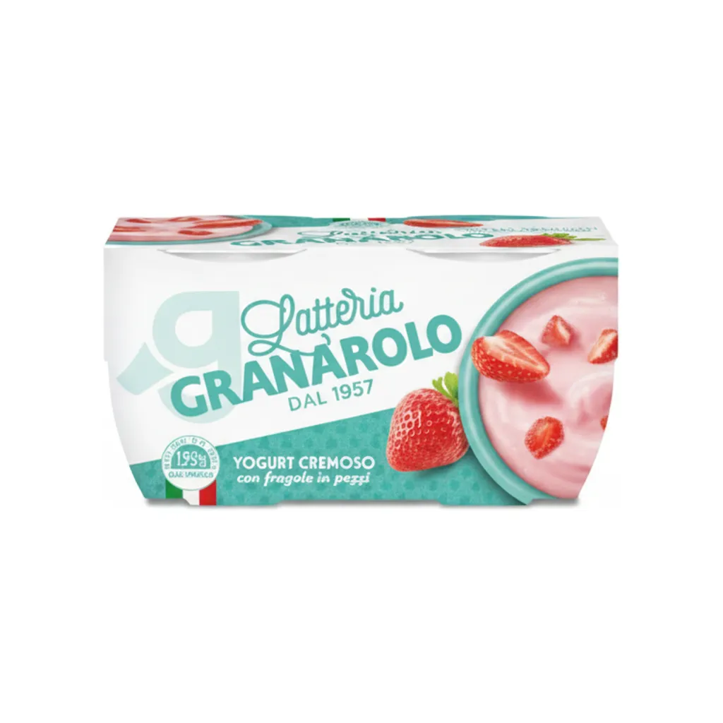 GRANAROLO YOGURT FRAGOLA GR125X2
