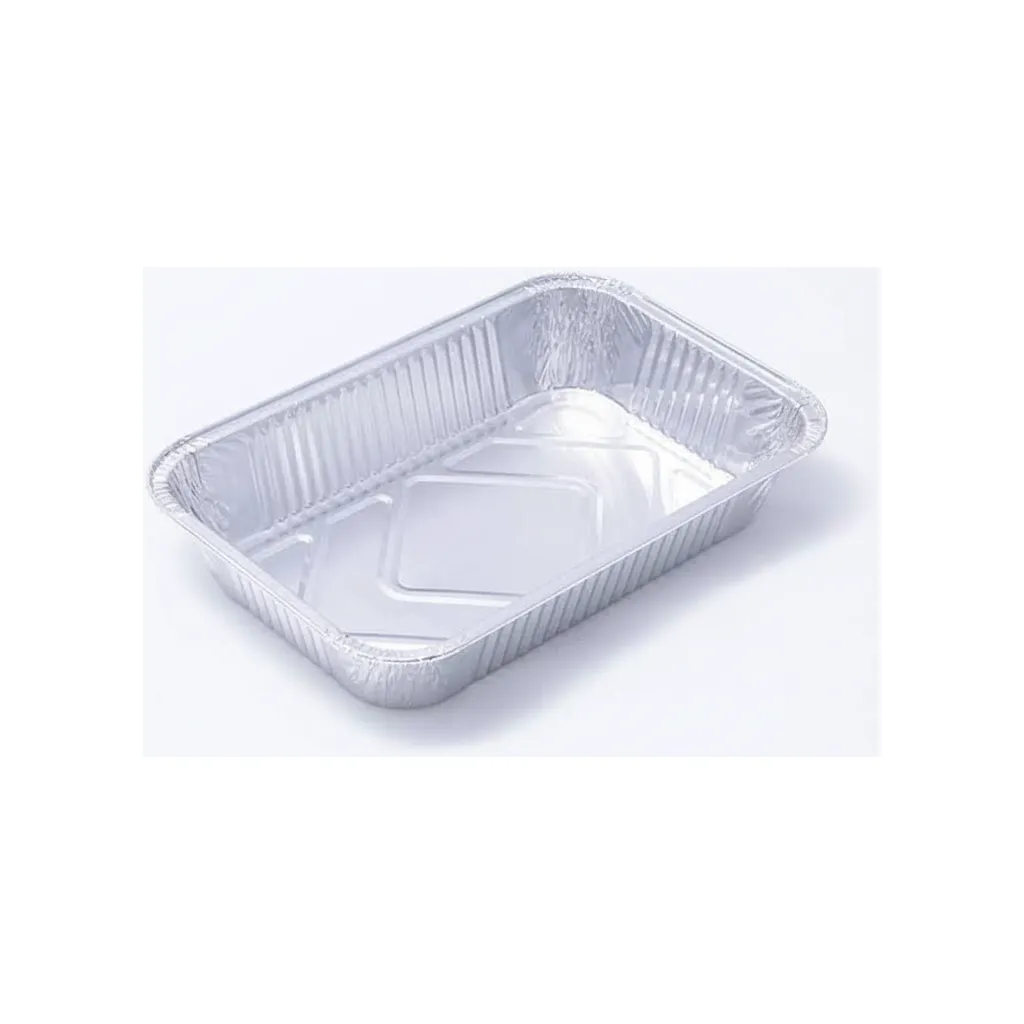 CONTENITORI ALLUMINIO 2 PORZIONI 100 PZ