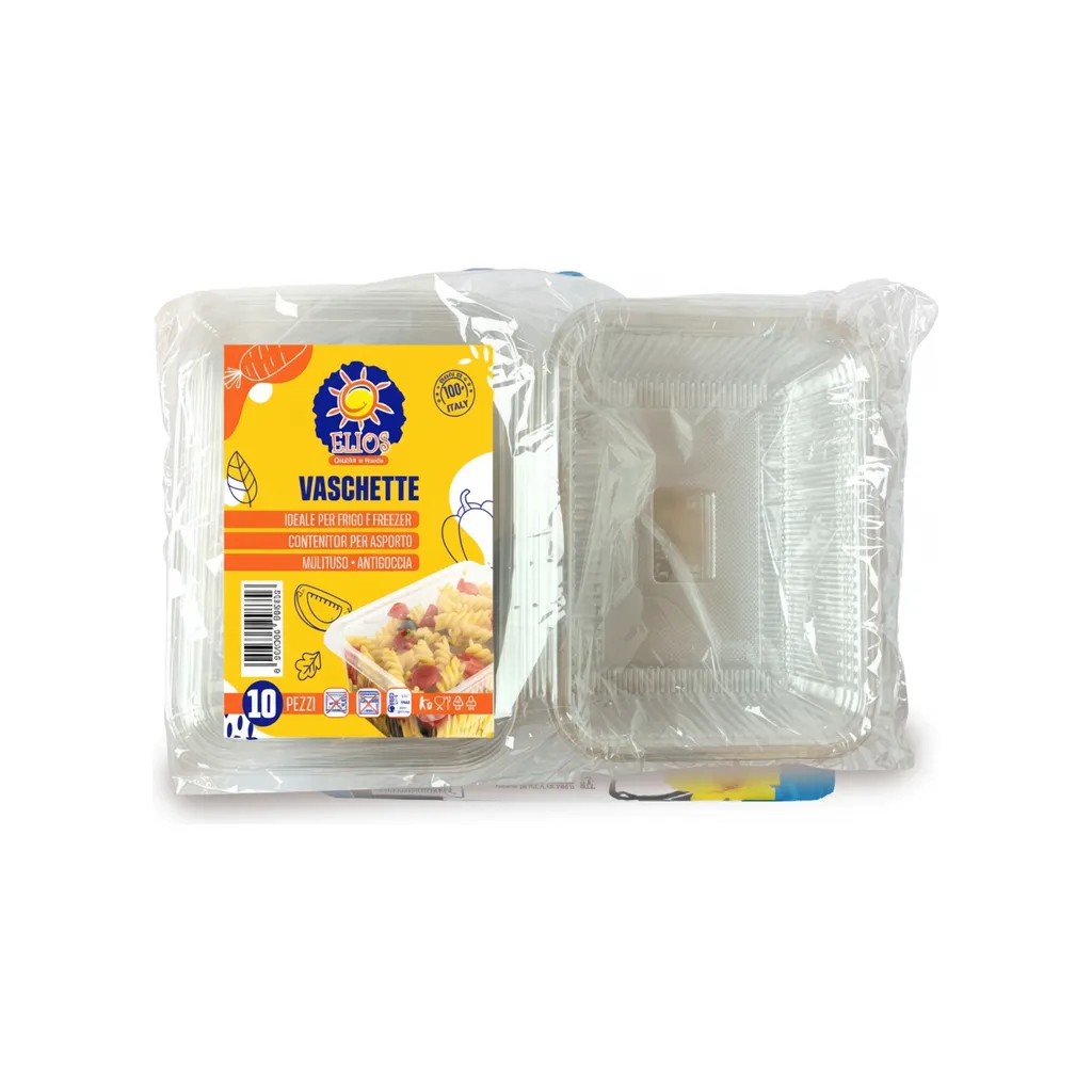 CONTENITORI PLASTICA ELIOS 10 PZ 2 PORZI
