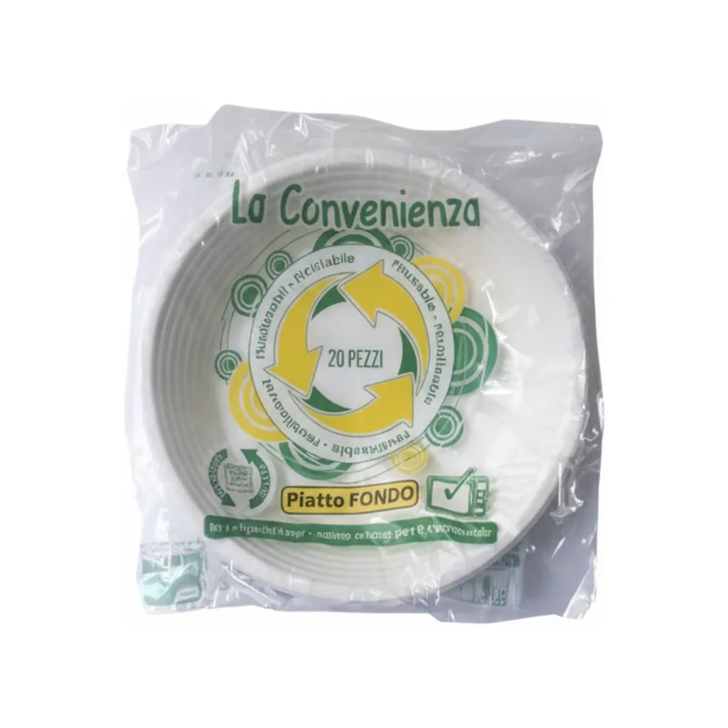 CONVENIENZA PIATTO FONDO 20 PZ
